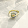 Load image into Gallery viewer, Close-up of To My Daughter Rotating Planet Spinning Anxiety Ring
