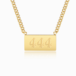 Load image into Gallery viewer, Angel Number 444 Necklace on a white background
