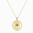 Load image into Gallery viewer, Ray Evil Eye Medallion Necklace
