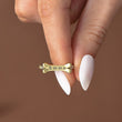 Load image into Gallery viewer, Female model holding Customized Dog Bone Ring 
