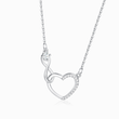 Load image into Gallery viewer, Infinite Heart Necklace on a white background
