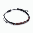 Load image into Gallery viewer, To My Nephew, I Love You Morse Code Bracelet on a different angle
