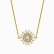 Load image into Gallery viewer, Boho Evil Eye Gold Chain Necklace
