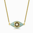 Load image into Gallery viewer, Turquoise Evil Eye Necklace
