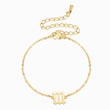 Load image into Gallery viewer, Angel Number 111 Gold Bracelet
