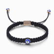 Load image into Gallery viewer, To My Grandson Evil Eye Braided Bracelet on a white background
