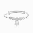 Load image into Gallery viewer, Dreamcatcher memorial bracelet on white background
