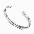Load image into Gallery viewer, God Is Within Her - Psalm 46:5 Bracelet standing on its side on a white background
