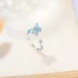 Load image into Gallery viewer, Until We Meet Again Butterfly Fidget Ring placed on top of a piece of paper
