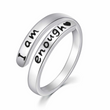 Load image into Gallery viewer, &#39;I Am Enough&#39; Ring on a white background

