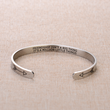 Load image into Gallery viewer, Friendship Isn&#39;t A Big Thing, It&#39;s a Million Little Things silver bracelet

