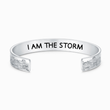 Load image into Gallery viewer, I Am The Storm bracelet on a white background
