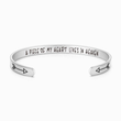 Load image into Gallery viewer, A Piece of my Heart Lives in Heaven bracelet on a white background
