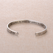 Load image into Gallery viewer, customizable Not Sisters By Blood But Sisters By Heart bracelet placed on top of a cloth
