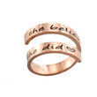 Load image into Gallery viewer, She Believed She Could So She Did rose gold Ring
