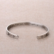 Load image into Gallery viewer, Motivational silver-plated bracelet a gift for her
