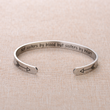 Load image into Gallery viewer, Not Sisters By Blood But Sisters By Heart cuff bracelet
