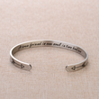 Load image into Gallery viewer, A True Friend is One Soul in Two Bodies cuff bracelet
