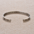 Load image into Gallery viewer, My Best Friend Is The One Who Brings Out The Best In Me cuff bracelet
