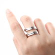 Load image into Gallery viewer, i am enough ring sample when worn
