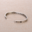 Load image into Gallery viewer, Not Sisters By Blood But Sisters By Heart silver bracelet
