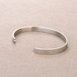 Load image into Gallery viewer, Memorial message for mother engraved on a silver bracelet

