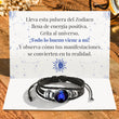 Load image into Gallery viewer, tarjeta de mensaje de signo del zodiaco pulsera espíritu
