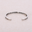 Load image into Gallery viewer, Remember whose niece you are silver bracelet
