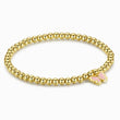 Load image into Gallery viewer, Pink butterfly charm gold chain bracelet
