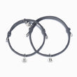 Load image into Gallery viewer, Personalized Magnetic Couple Bracelets on a white background
