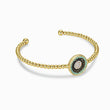 Load image into Gallery viewer, Round Illusion Evil Eye Beaded Bangle
