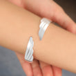 Load image into Gallery viewer, A close-up shot of To My Husband Keep You in My Heart Forever Angel Wing Bracelet

