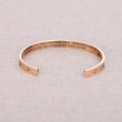Load image into Gallery viewer, Whenever You Feel Overwhelmed rose gold bracelet
