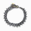 Load image into Gallery viewer, Dragon Chain Bracelet on white background
