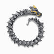 Load image into Gallery viewer, Dragon Chain Bracelet on white background
