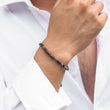 Load image into Gallery viewer, To My Son, Always With You Love You Forever Morse Bracelet  worn by a model closer look
