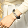 Load image into Gallery viewer, model wearing To My Daughter, My Heart Will Always Be Linked To Yours Bracelet
