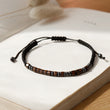 Load image into Gallery viewer, To My Son, I Love You Forever Morse Code Bracelet on top of a book
