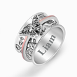 Load image into Gallery viewer, Personalized Butterfly Memorial Fidget Ring
