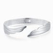 Load image into Gallery viewer, To My Husband Keep You in My Heart Forever Angel Wing Bracelet on a white background 
