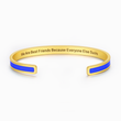 Load image into Gallery viewer, We Are Best Friends Color Bangle on a white background
