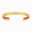 Load image into Gallery viewer, We Are Best Friends Color Bangle on a white background
