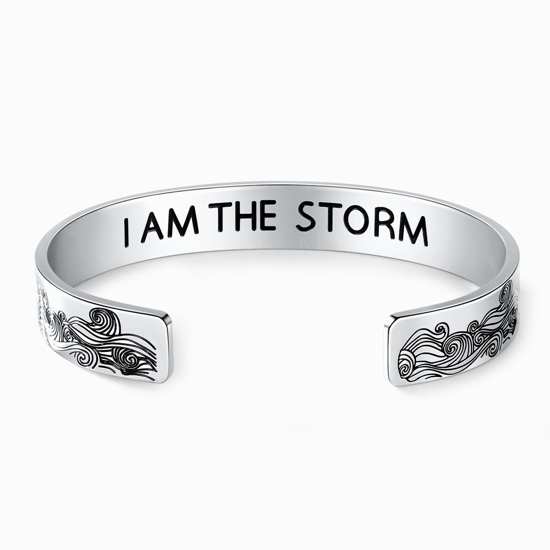 'I Am The Storm' Granddaughter Bracelet | SVANA – Svana Design