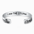 Load image into Gallery viewer, &quot;I am the storm&quot; bracelet
