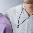 Load image into Gallery viewer, Men And Women Wearing  Magnetic Heart Couple Necklace 
