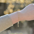 Load image into Gallery viewer, To My Daughter, I Love You Morse Code Bracelet worn by a model
