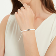 Load image into Gallery viewer, model wearing Photo Projection Memorial Bracelet
