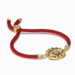 Load image into Gallery viewer, Evil Eye Red String Protection Bracelet on a white background
