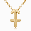 Load image into Gallery viewer, Sagittarius Zodiac Sign Pendant Necklace on a white background
