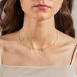 Load image into Gallery viewer, NANA Letter Necklace gift for grandmother worn by a model
